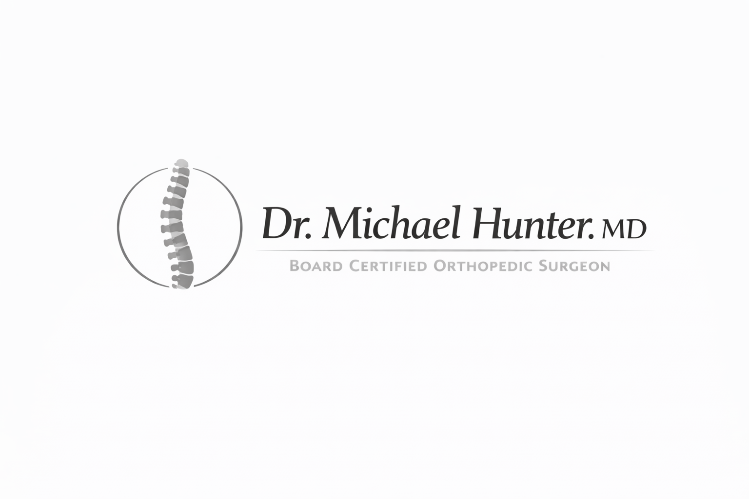 Dr. Michael Hunter MD - Board Certified Orthopedic Surgeon